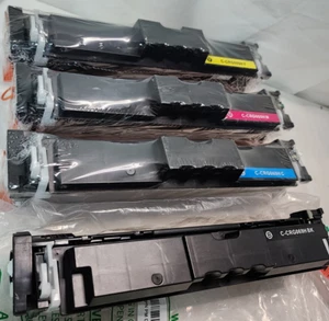 C-CRG069 Toner Cartridge Replacement Set, Black Cyan Yellow Magenta 4-Pack - Afbeelding 1 van 6