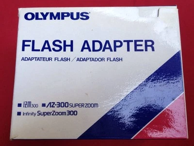Adaptador de flash Olympus Bounce Grip para AZ-300 Super Zoom Infinity 300 IZM300 OEM Foto 1 de 4