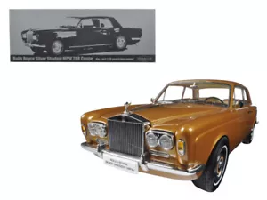 1968 Rolls Royce Silver Shadow Bronze 1/18 Diecast Model Car by Paragon - Picture 1 of 1
