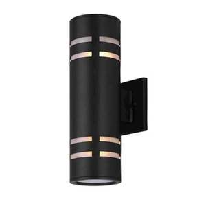 Canarm Tay 1 Light Outdoor Wall Sconce, Black - IOL256BK - Picture 1 of 1