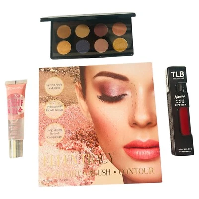 Ellen Tracy Glo Minerals TLB Eye Lip Face Makeup Bundle Retail $89 4pcs - Image 1 of 2