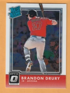 Brandon Drury Arizona Diamondbacks 2016 Donruss Optic #62 RC 6W - Imagen 1 de 2