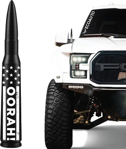 ANTENA BALA 50 CAL PARA FORD, DODGE Y RAM F150 F250 F350 ANTENA OORAH - Imagen 1 de 6