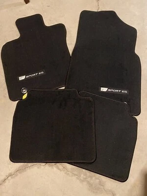 Alfombrillas Lexus ES350/300h tracción delantera 2019-2025 genuinas, alfombrillas deportivas, negras, ¡NUEVAS! Foto 1 de 2