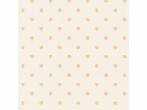Rasch Textile Wallpaper Fleece Favola 303250 Beige Cream Yellow Stylish Dots - Picture 1 of 1