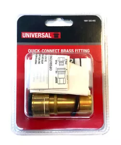 Totalmente nuevo Nexgrill - Accesorio de latón de gas natural de conexión rápida (1001-533-455) - Imagen 1 de 2