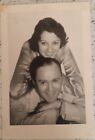 VINTAGE JACK BENNY AND WIFE AUTOGRAPHED HOLIDAY CARD PHOTO 5x7