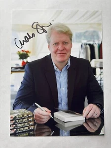 Handsigniertes Autogramm , EARL CHARLES SPENCER , Bruder Lady Diana - Bild 1 von 1