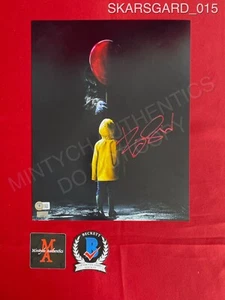 Bill Skarsgard autographed signed 11x14 photo IT Pennywise Beckett COA horror - Picture 1 of 1