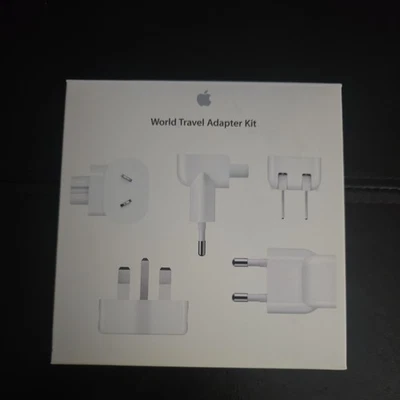 ​Apple World Travel Adapter Kit MD837AM/A 7 Plugs iPhone iPad Mac Global - Image 1 of 3