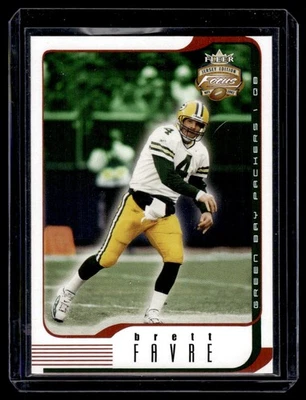 2002 Fleer Focus Brett Favre Green Bay Packers #3 - Image 1 of 2