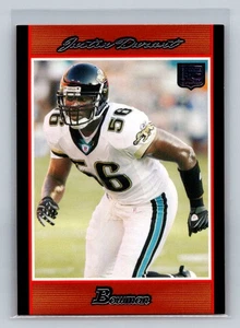 2007 Bowman #244 Justin Durant Orange RC SN /250 - Picture 1 of 2