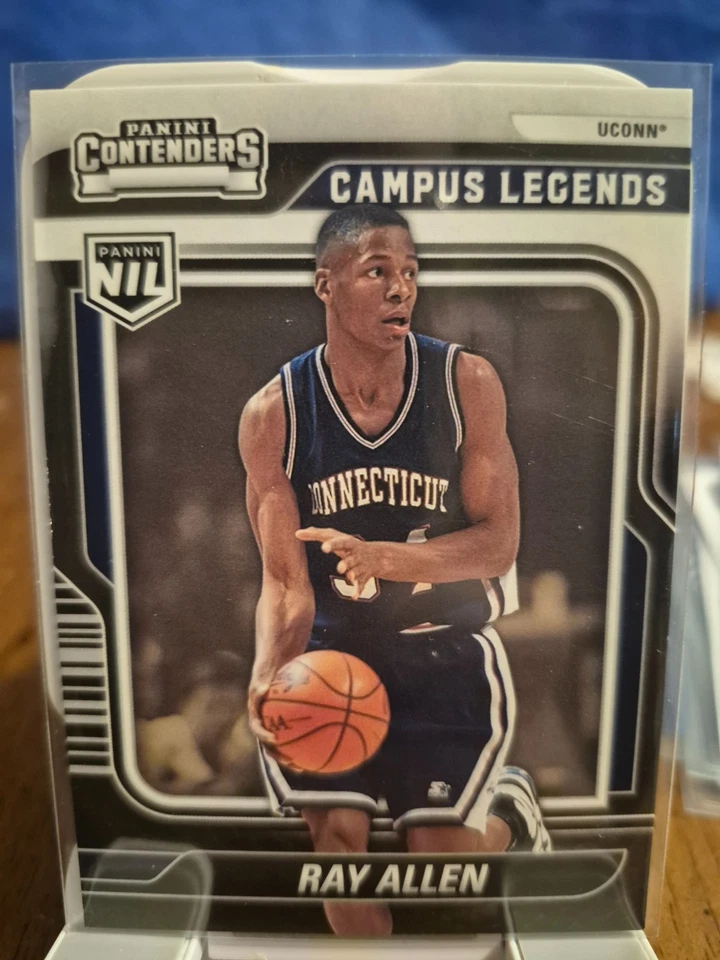 2024 - 25 帕尼尼 NIL UConn Collegiate Ray Allen #5 Contenders 校园传奇 — 第 1/1 张图片