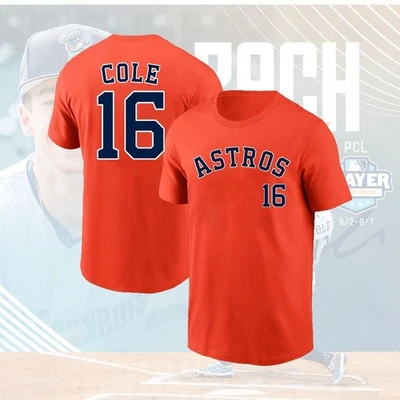 BUY NOW !!! Zach Cole #16 Houston 2025 Name and Number Best For True Fans - Image 1 of 3
