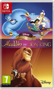 Aladdin and The Lion King Disney Classic Games (Nintendo Switch) New - Picture 1 of 14
