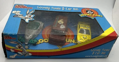 Набор игрушечных машинок Looney Tunes с 3 машинами неоткрытый  - Изображение 1 из 4
