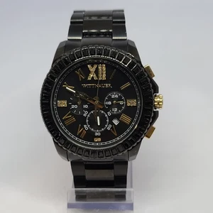 RELOJ WITTNAUER ACERO INOXIDABLE ESFERA NEGRA PARA HOMBRE JM-91 - Imagen 1 de 12