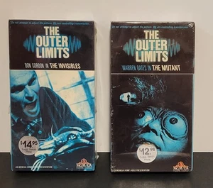 Outer Limits - "The Invisibles" und "The Mutant" VHS-Kassetten - Menge 2 Neu/Versiegelt - Bild 1 von 6
