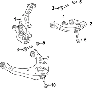 Genuine GM Upper Control Arm 85159692 - Picture 1 of 1