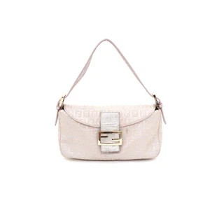 Fendi FF Logo Baguette Tasche und Schultertasche 8BR003 kk44124902 145754730 - Picture 1 of 8