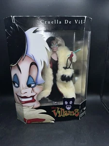 Bambola DISNEY Villains Crudelia De Vil 88010 nuova IN SCATOLA non perfetta - Foto 1 di 13