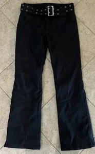Marker Ski Snow pants women's size 8  Lined, Black - Picture 1 of 6