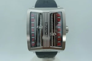 MECEXP MS1001 STEEL RETROGRADE 30 DAY POWER RESERVE 44MM FLYBACK TIMER DEVON - Picture 1 of 10