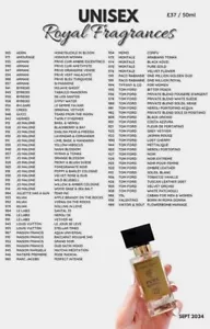 FM Pure Royal 50ml For Him , Her & Unisex Aftershave Choose Scent - Picture 1 of 5