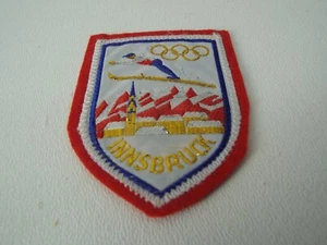 Innsbruck Olympic Skiing Patch Vintage Embroidered Austria - Foto 1 di 2
