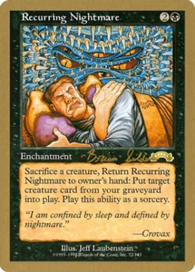 Recurring Nightmare - WORLD CHAMPIONSHIP - englisch (nm -) Brian Selden WCD - Picture 1 of 1
