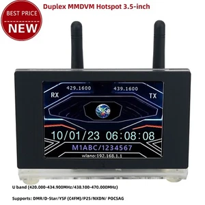 Écran couleur 3,5 pouces MMDVM T12W duplex MMDVM Hotspot assemblé pour talkie-walkie - Photo 1/8