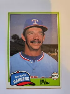 Billete Stein 1981 Topps negociado #836 casi nuevo - Imagen 1 de 1