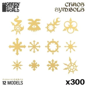 Chaos Runes and Symbols - wargames compatible with WH TOW AOS DnD - Picture 1 of 4