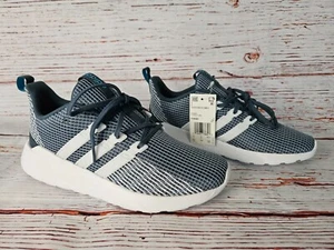 Tenis Adidas Questar Flow K para hombre niño gris blanco talla 6,5 - Imagen 1 de 7