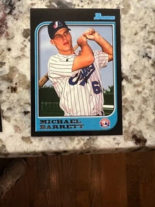 Tarjeta de novato Bowman 1997 Montreal Expos Michael Barrett #122 - Imagen 1 de 1