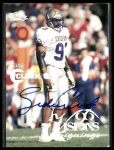 Sedric Clark #NNO 1996 Classic Visions firmas autógrafos plateados - Imagen 1 de 2