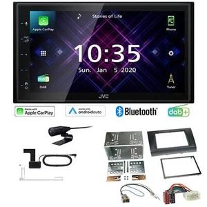 JVC Autoradio Apple CarPlay Android DAB+ für Suzuki Swift III 2005-2010 schwarz - Bild 1 von 8