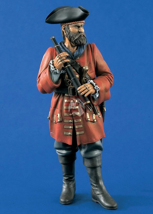 Verlinden 200mm (1/9) Pirate Captain holding Spyglass Monocular [Resin] 1366 - Image 1 of 1