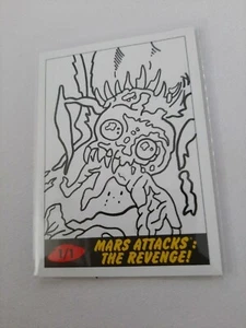 Mars Attacks Heritage - Bryan Abston Sketch Card - Picture 1 of 2