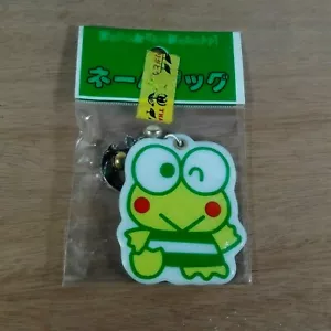 1994 Kerokerokeroppi Vintage Sanrio Namensschild Kofferanhänger Tasche Schlüssel Retro Anhänger - Bild 1 von 3