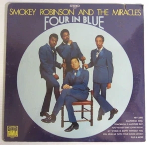 SMOKEY ROBINSON AND THE MIRACLES - FOUR IN BLUE TAMLA- MOTOWN LP- New In Cello ☆ - Picture 1 of 4
