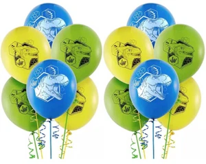Jurassic World Balloons Kids Birthday Decoration Party Supplies 12ct. 6 per pack - Picture 1 of 7
