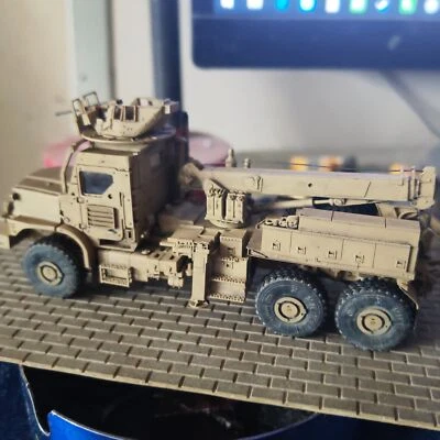Homemade 1/72 U.S. Army MTVR MK36 Rescue Crane 3D Painted Finished Model Toys - Image 1 of 4