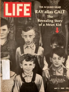 JAMES EARL RAY alias Galt; Coca Cola ad; LIFE May 3, 1968 - Picture 1 of 9