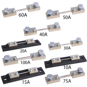 Shunt FL-2D 60mV DIN43703 Messstrom 10/15/20/30/40/50/60/75/100A Klasse 0,5 CG - Bild 1 von 19