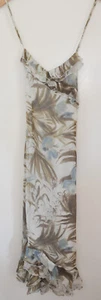 Impresionante Vestido de Verano PETER MARTIN 100% Seda Ligero. Talla 14 - Imagen 1 de 4