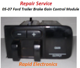 05-07 Ford F250 F350 F450 F550 Trailer Brake Gain Control Module Repair Service - Image 1 of 1
