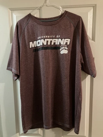 University of Montana Grizzlies T-Shirt NCAA Large Knights Apparel branded Cover