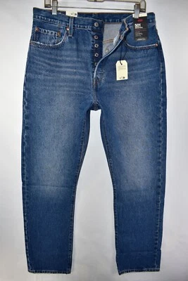 New Levi's 501 Premium Original High Rise Button Fly Jeans Womens Size 33x32 - Image 1 of 4