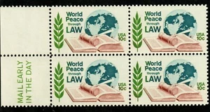 Scott 1576 10¢ World Peace through Law MNH Free shipping in USA! - Picture 1 of 1